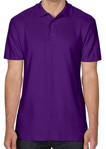 Polo Shirt Purple L