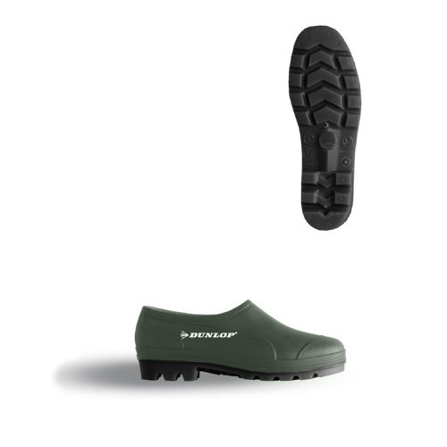 Dunlop Wellie Shoe Green 10