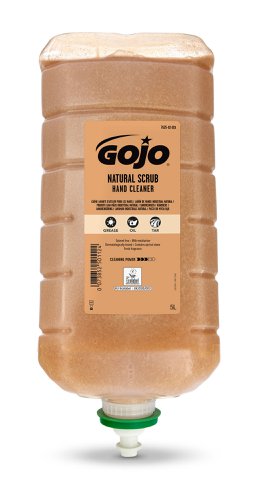 GoJo Natural Scrub Hand Cleaner 5000ml Pack 2