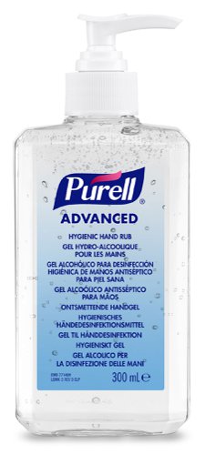 Purell Advanced Hand Rub 12 X 300ml  Hand Soap, Creams & Lotions GJ9263-12