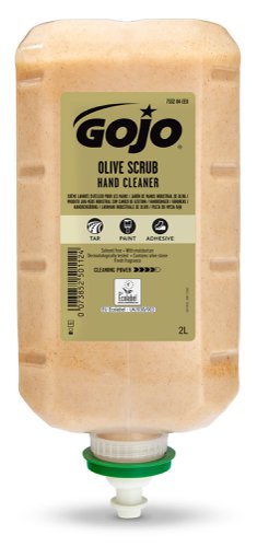 GoJo Olive Scrub Hand Cleaner 4X 2000ml Pack 4