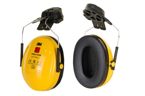 3M Peltor Optime 1 Helmet Attachment Yellow 