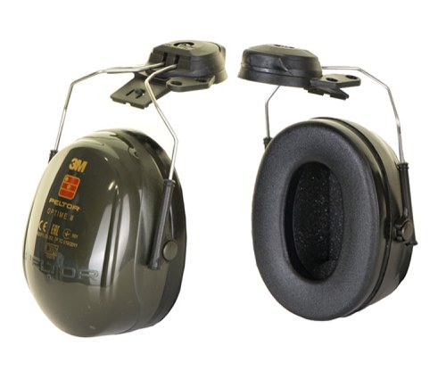 3M Peltor Optime 2 Helmet Attachment Green 