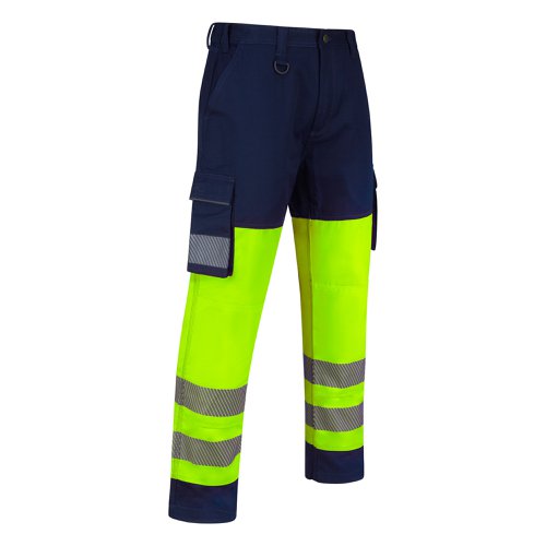 Guardian Hivis Safety Combat Trouser Sy/N 30r