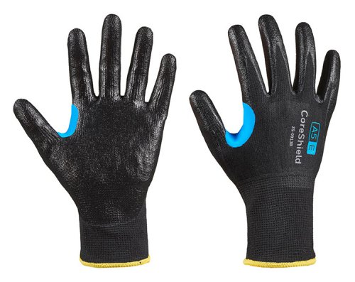Honeywell Coreshield Smooth Nitrile Cut E Gloves Size 07 (Pair)