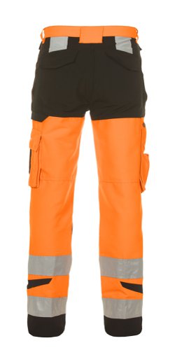 Hydrowear Hertford High Visibility Trouser Two Tone Orange / Black 32