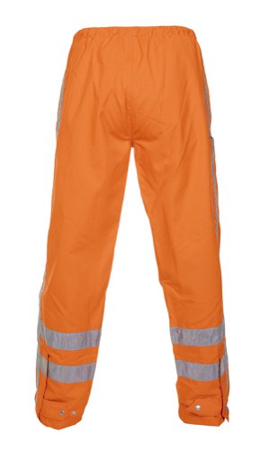 Hydrowear Urbach Simply No Sweat High Visibility Waterproof Quilted Trouser Orange 2XL