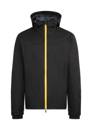 JCB Unisex Waterproof Jacket Black 2XL