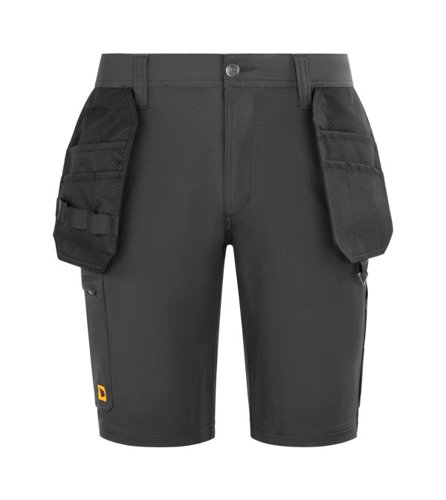 JCB Unisex Stretch Holster Pocket Shorts Dark Shadow 26