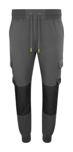 JCB Unisex 4-Way Stretch Jogger Dark Shadow 2XL