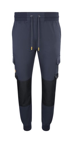 JCB Unisex 4-Way Stretch Jogger Navy 2XL