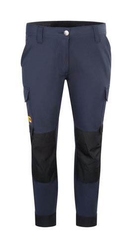 JCB Ladies 4-Way Stretch Trouser Navy 08R