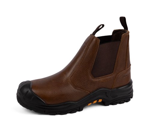 JCB Dealer Boot S3L Brown 04(37)