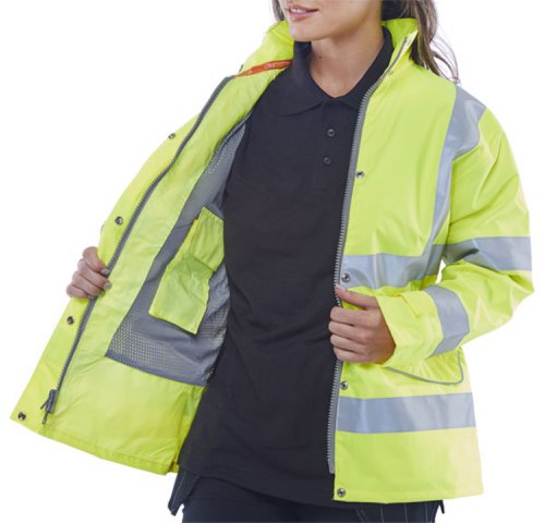 Beeswift Ladies Executive High Visibility Jacket Beeswift