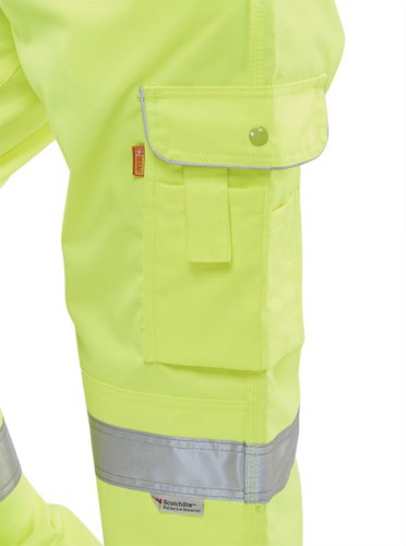 Beeswift Ladies Polycotton High Visibility Trousers