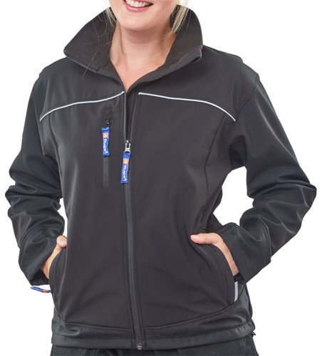 Beeswift Click Ladies Soft Shell Water Resistant Jacket