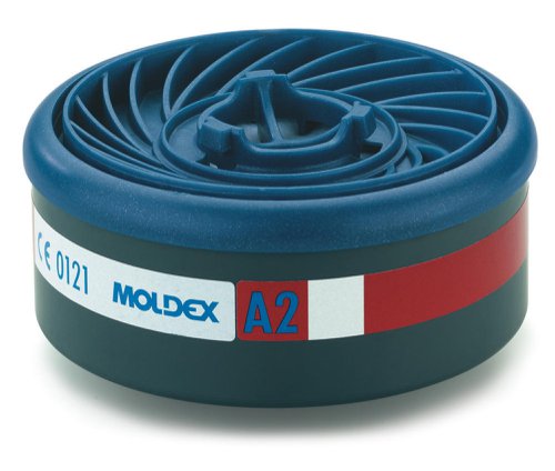 Moldex A2 7000 / 9000 Particulate Filter Easylock System Blue M9200 (Box of 8)