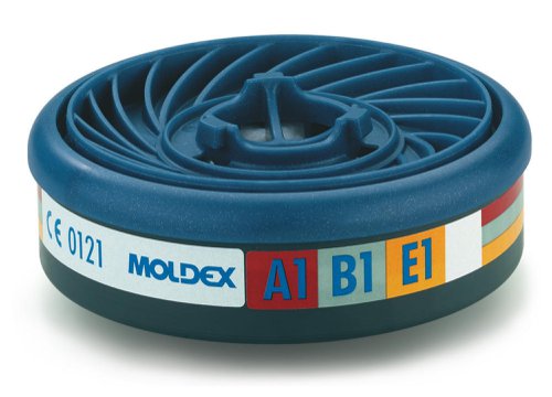 Moldex Abe1 7000 / 9000 Particulate Filter Easylock System Blue M9300 (Box of 10)