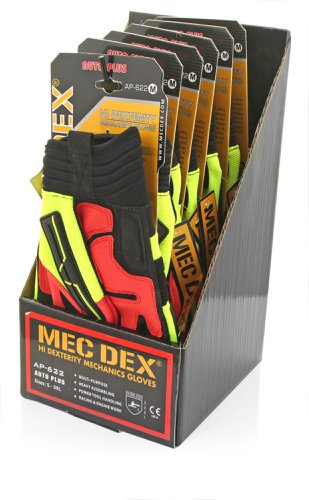 Mec Dex Auto Plus Mechanics Glove 2XL (Pair)  MECAP-622XXL