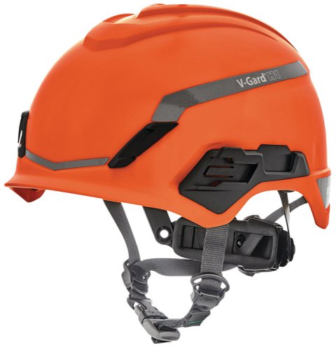 MSA V-Gard H1 Non Vented Helmet Orange 