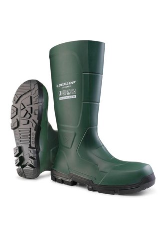 Jobguard Acifort Full Safety Wellington Green Sz 10 (44)