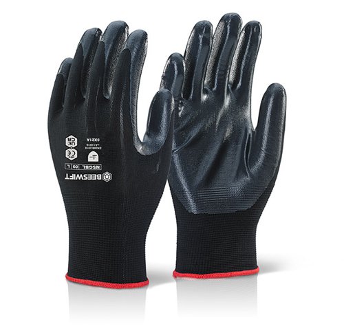 Beeswift Nite Star Glove Black Large Size 09