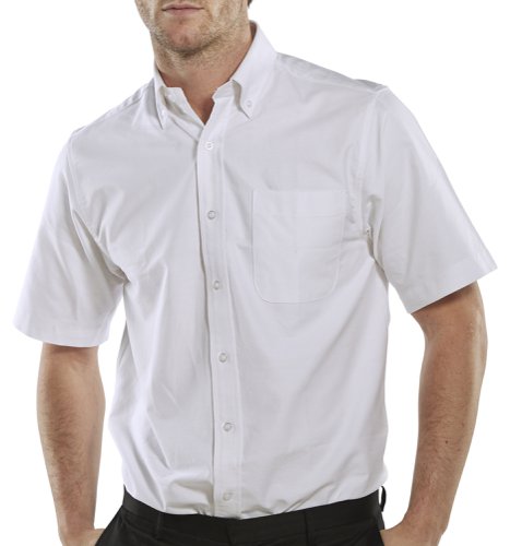 Beeswift Oxford Shirt Short Sleeve White 17