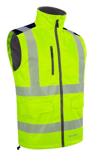 Mens Two-Tone Bodywarmer Fy/N M