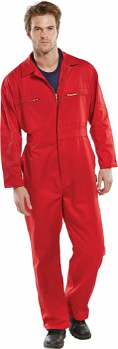 Beeswift Heavy Weight Boilersuit Red 48