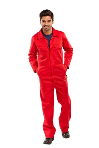 Beeswift Boilersuit Red 40