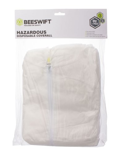 Disposable Boilersuit White XL POS