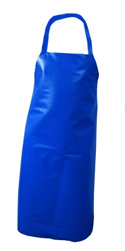 M-PNA | 48” X 36” with self halter neck and ties. Made from Nyplax which is a PVC/Nylon amalgam. Good tensile strength. Resistant to animal fats and minor chemicals (cleaning agents). NOT ACIDS AND TOXIC CHEMICALS.