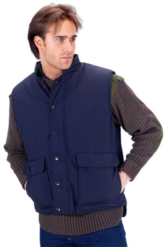 This polycotton quilted bodywarmer has an attractive check cotton flannel lining and an inside pocket to keep personal belongings secure. It features a zip and press stud closure, stand up colla, elasticated armholes and two patch pockets with hook and loop fastening and side access. Machine washable at 30 degrees.