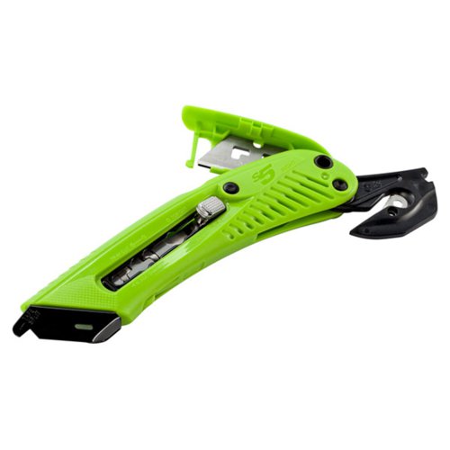 S5 safety cutter green (right) Knives & Knife Blades S-5R