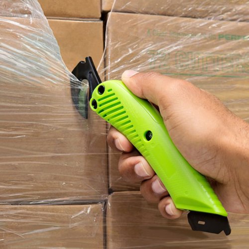 S-5R S5 safety cutter green (right)