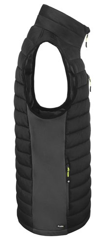 Beeswift Flex Workwear Padded Bodywarmer Black/Grey 5Xl