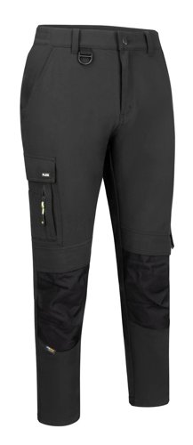 Flex Womens Combat Pocket Trousers Black 08T