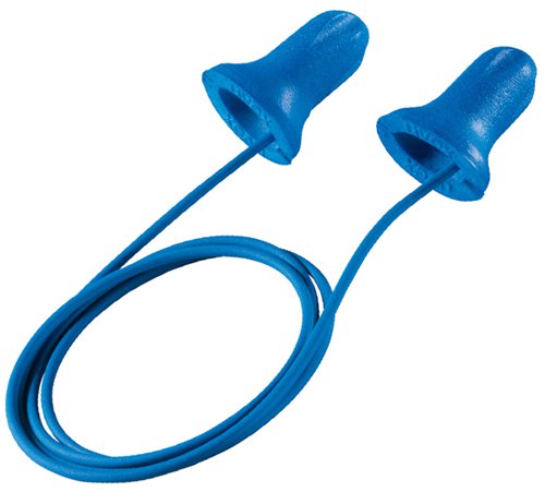 Uvex Hi-Com Corded Disposable Earplugs Box 100 Ear Plugs UV2112114