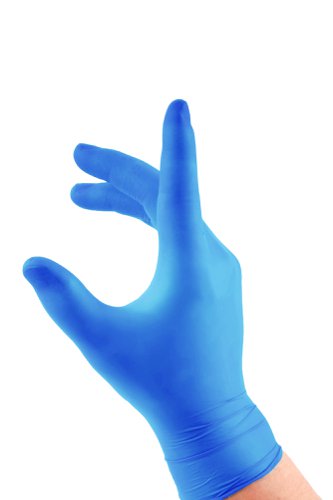 Beeswift Vinyl Gloves Powder Free Blue Large (Box of 1000)