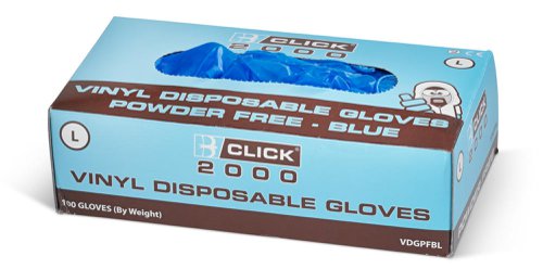 Beeswift Vinyl Powder Free Disposable Gloves (Pack of 1000)