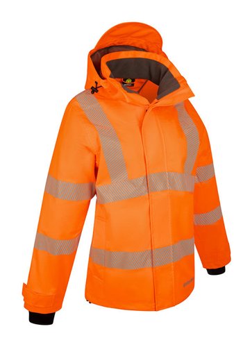 Womens Exec Jacket Fluorescent Orange 4XL (20)