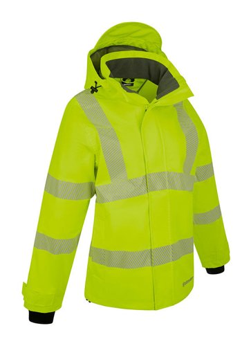 Womens Exec Jacket Fluorescent Yellow XL (14)
