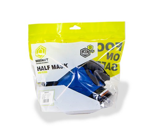 Beeswift Half Mask and A2P3 Filter Kit Blue/Black Beeswift