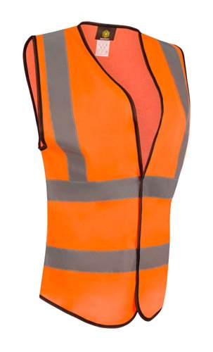 Beeswift Womens Hi-Vis Waistcoat Orange 3XL (18)