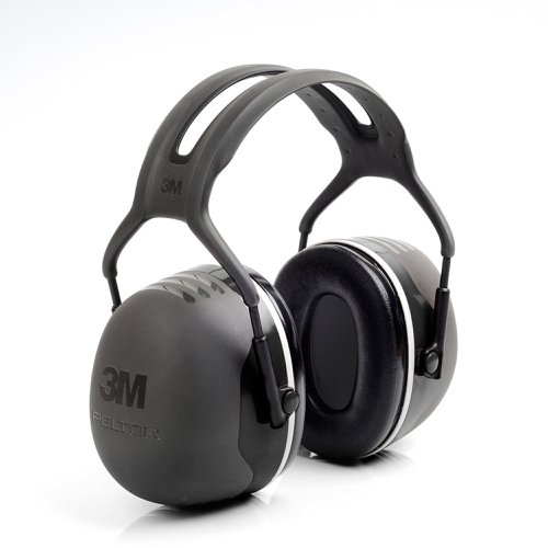 X5A | The 3M Peltor X5 Ear Defenders are designed to offer protection against extremely high noise levels. For example airports, quarrying or paper mills. Unparalleled attenuation (SNR 37dB) as a result of an optimum combination of specially formulated foam technology and a newly designed spacer and cup. Despite the larger cups the product remains relatively lightweight with excellent balance and wearer comfort. Simple colour coding: black, for extremely high attenuation in demanding environments. Attenuation Headband: SNR=37dB, H=37dB, M=35dB, L=27dB