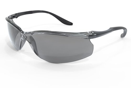 BS099GY | Lightweight, Adjustable arms, Polycarbonate lens (PC lens), Soft nose bridge, Conform to EN166:, Optical Class:1, F T - (Low impact energy at extreme temperatures), 5-3.1 - UV Filter, K - Scratch Resistant, N - Fog Resistant, Complete with spec cord