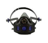 3M HF-801SS Secure Click Speaking Diaphragm Half Mask Large