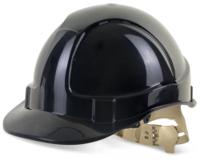 Beeswift Comfort Vented Safety Helmet Black 