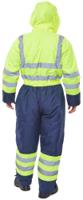 Beeswift Two Tone Hiviz Thermal Waterproof Coverall Saturn Yellow / Navy L
