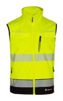 Beeswift Deltic Hi-Vis Gilet Two-Tone Saturn Yellow/Navy